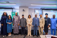 Seidu Issifu and some dignitaries at the conference