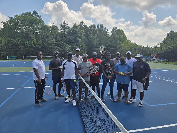 From the court to the community: Ghanaians in Virginia bond with tennis