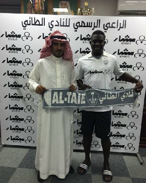 Ernest Barfo signs with Al-Tai