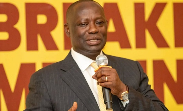 Emmanuel Armah-Kofi Buah is the Minister of Lands and Natural Resources