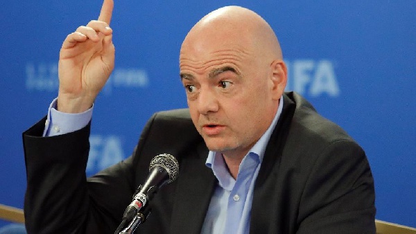 FIFA President Gianni Infantino mourns the death of Kurt Okraku’s father