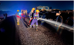 According to the GNSF motorists should exercise caution on the road According to the GNSF motorists should exercise caution on the road