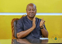 John Dramani Mahama is the President of Ghana