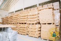 Medical equipment at the port