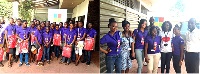 From left, some participants of the maiden edition of DigiGirlz Day and some of the mentors and faci