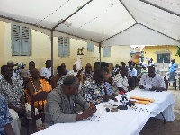 Gilbert Obli Lomotey (M), Chairman Supreme Council of Nmati Abonase Quarter of La