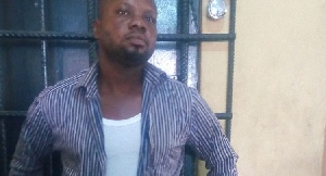 The suspect, David Kofi Okine
