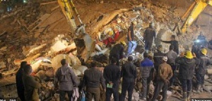 EGYPT BUILDING COLLAPSE
