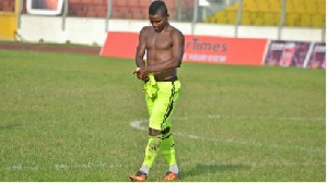 Bechem United striker Amed Toure