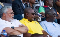 The planned meeting with former presidents was disclosed by Mr Mahama at a meeting
