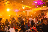 File photo of a night life spot in Accra