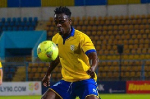 Ghanaian striker Emmanuel Banahene