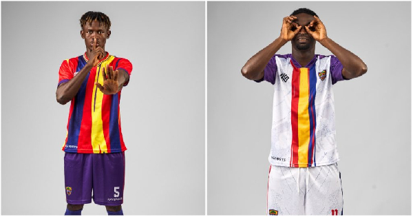 Hearts have unveiled their new jersey's ahead of the start of the 2025/26 Ghana Premier League