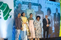 Samira Bawumia with some of the dignitaries at the AFRIWOCC