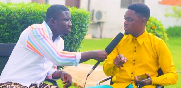 Onaapo hitmaker David 'Dee' Aja in an interview with K.Bonnah