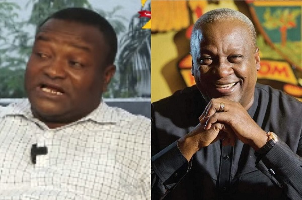 John Dramani Mahama (right) and Hassan Ayariga