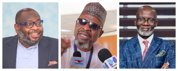 Dr Randy Abbey, ABA Fuseini and Gabby Otchere-Darko