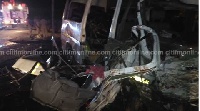 File Photo: A car involved in an accident