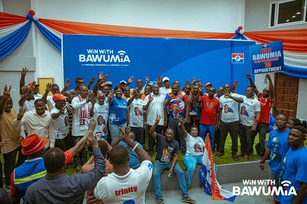 Dr Bawumia and some NPP delegates in Central Region