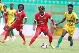 Kotoko's protest against the penalty decision was unsuccessful