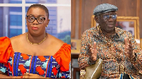 Ellen Ama Daaku (L) says Kufuor (R) not obliged to back every Akufo-Addo policy
