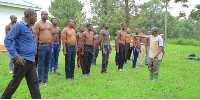 Some of the Local Defiance Units (LDUs) personnel  recruited from Kamwenge District