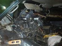 The vehicles were damaged beyond repair
