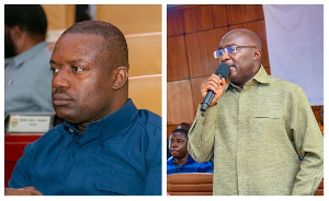 John Jinapor and Dr. Mahamudu Bawumia