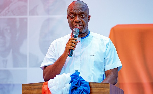 Justin Kodua Frimpong is General Secretary of the New Patriotic Party