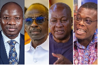 Leaders of the ruling National Democratic Congress