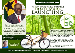 H.E. President John Agyekum Kufuor will on Tuesday launch trade name for Ghana Bamboo Bikes Initiati