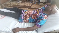 Chairman Oscar on a hospital bed