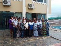 Participants at the conflict resolution workshop