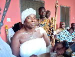 The newly enstooled Queen Mother for Suisi-Okwenya and Kodjonya-Adadlikuorsi