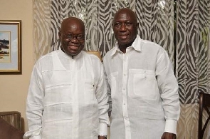 Akufo-Addo and captain Koda