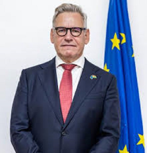 Rune Skinnnebach is the European Union Ambassador to Ghana