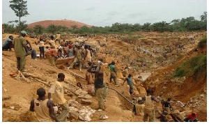 Illegal small-scale mining otherwise known as galamsey is currently banned in the country
