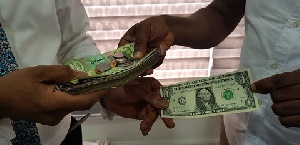 The Ghana cedi continues to lose ground to the US dollar