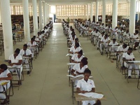 File photo: Nursing students sitting for an examination