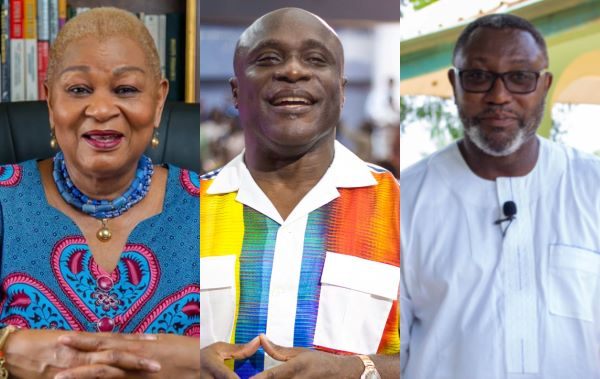 L-R: Joyce Aryee, Rev. Kusi Boateng and Dr. Paul Opoku-Mensah