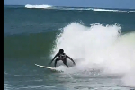 Watch as Ghanaian man showcases impressive surfing skills at Busua Beach