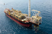 An offshore production vessel operating at Ghana's Jubilee Field