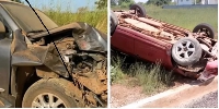 The MP and his opponent from the NDC survived accidents hours apart