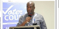 Dr. Serebour Quaicoe, Director of Electoral Services at EC