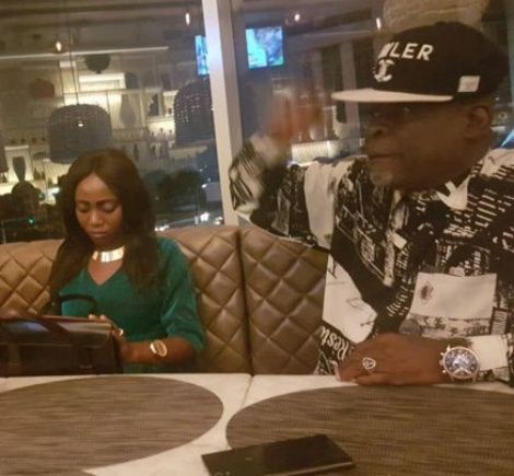 Kofi Adjorlolo and new girlfriend