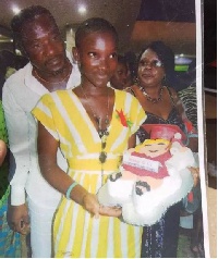 Ebony and her dad, Nana Opoku Kwarteng