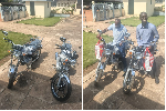 Akatsi South MCE donates motorbikes from personal funds to boost service delivery