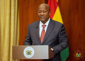 The President, John Dramani Mahama