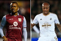 The Ayew brothers, Dede and Jordan