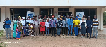 A group picture of participants of the training